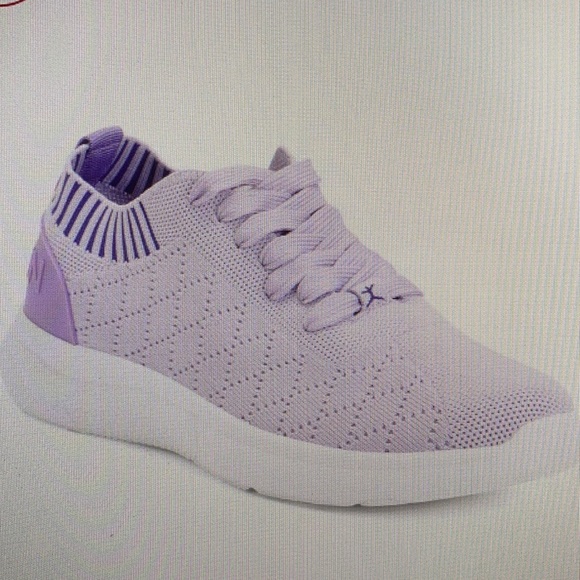 Danskin Shoes - Danskin Knit Slip On Sneakers Lilac 10